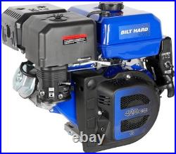 Gas Engine Horizontal Shaft, 212cc Four-Stroke OHV Industrial Grade
