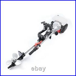 Gas-Powered Outboard Motor Engine 2.3HP 2-Stroke withshort shaft