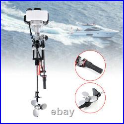Gas-Powered Outboard Motor Engine 2.3HP 2-Stroke withshort shaft
