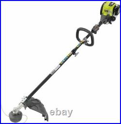 Gas Trimmer Weed Wacker Eater Ryobi Attachment Capable Straight Shaft RY4CSS