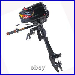 HANGKAI 3.6HP 2 Stroke Outboard Motor Gas Boat Engine Water Cooling Short Shaft