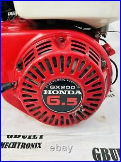 HONDA GX200 6.5Hp 196cc Gas Engine WithClutch Pull Start, 3/4 Horizontal Shaft