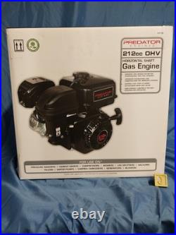 Hemi Predator 212cc Ohv Gas Engine Horizontal 3/4 Shaft 69730 6.5 HP New