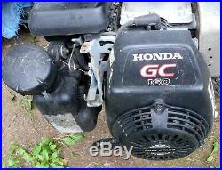 Honda GC160 Horizontal Shaft 5.0hp Motor Engine Starts & Runs Great