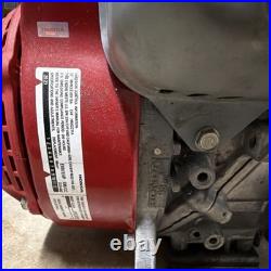 Honda GX100 98cc Horizontal Shaft 4-Stroke Gas Engine Red Metal
