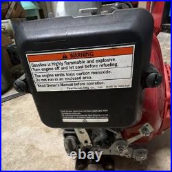 Honda GX100 98cc Horizontal Shaft 4-Stroke Gas Engine Red Metal