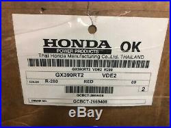 Honda GX390 4-Cylce OHV 11.7 HP Gas Engine with 1 Horizontal Shaft