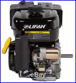 Horizontal Keyway Shaft Gas Engine LIFAN 3/4 in. 6.5 HP OHV Electric Start