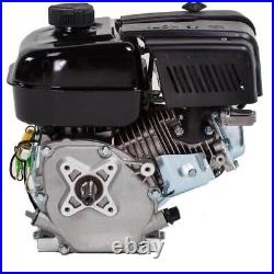 Horizontal Keyway Shaft Gas Engine LIFAN 3/4 in. 6.5 HP OHV Recoil Start 4Stroke