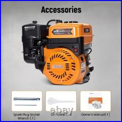 Horizontal Shaft 212cc Gas Engine 7HP OHV Recoil Start for Pressure Washer