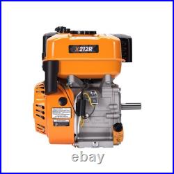 Horizontal Shaft 212cc Gas Engine 7HP OHV Recoil Start for Pressure Washer