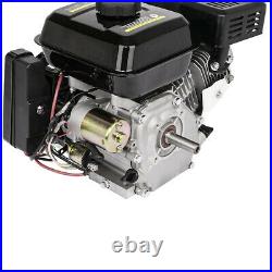 Horizontal Shaft Gas Engine 212 CC OHV Mini Bike 7.5HP Motor Electric Start US