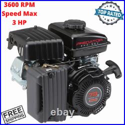 Horizontal Shaft Gas Engine 79cc OHV All Purpose Replacement For 3 HP Engines