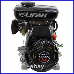 Horizontal Shaft Gas Engine LIFAN 5/8 in. 3 HP 79cc OHV Recoil Start Quieter