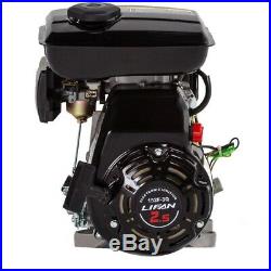 Horizontal Shaft Gas Engine LIFAN 5/8 in. 3 HP 97.7 cc OHV Recoil Start Quieter