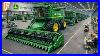 How Combine Harvesters Are Manufactured To Harvest Millions Of Acres Across Global Agriculture