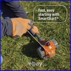 Husqvarna 122L Gas String Trimmer, 22-cc, 2-Cycle, 17-Inch Straight-Shaft Gas