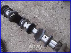 International 300 U Tractor main gas engine motor crank shaft crankshaft + gear