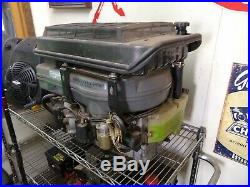 John Deere 345 Kawasaki Fd590v 18hp Good Running Engine Motor 1 1/8 Shaft