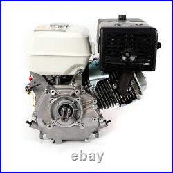 Keyway Shaft Recoil Start 15HP 420CC Gasoline Gas Engine 4 Stroke Petrol Engine