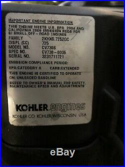 Kohler Command CV730S 25hp Vert. Shaft ENGINE 1 X 3 3/16 John Deere G100