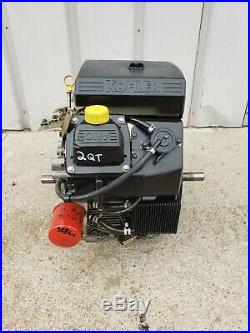 Kohler Command Pro 25 Electric start Gas Engine Motor Front&Back Shafts