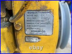 Kohler K91 T Small Gas Engine 3/4 x 2.375 Shaft