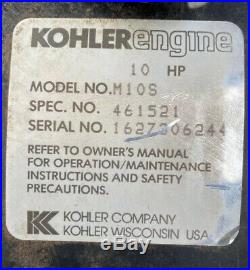 Kohler M10-S Spec. 461521 Horizontal Shaft 10hp Magnum ENGINE Wheel Horse 310-8