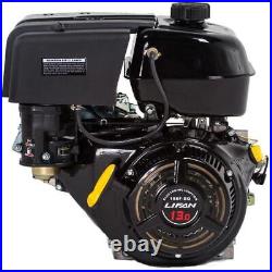 LIFAN Gas Engine 1 13-HP 389-cc Recoil Start Horizontal Shaft