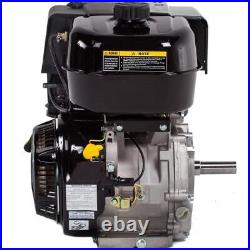 LIFAN Gas Engine 1 13-HP 389-cc Recoil Start Horizontal Shaft