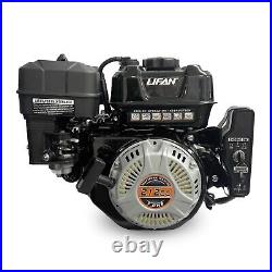 LIFAN Horizontal Electric and Recoil Start Gas Engine 7 HP 3/4 in. Keyway Shaft