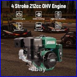 MaXpeedingrods 7HP 212cc Gas Engine Electric Start Horizontal Shaft MaXpeedingrods 7HP 212cc Gas Engine Electric Start Horizontal Shaft