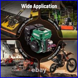 MaXpeedingrods 7HP 212cc Gas Engine Electric Start Horizontal Shaft