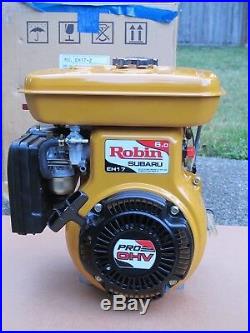 NEW 6HP Robin Subaru EH17 Pro OHV Gas Engine Pump Shaft Type Made in Japan