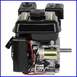 NEW 7.5HP Gas Engine Electric Start Side Shaft Motor OHV Gasoline Engine 3600RPM