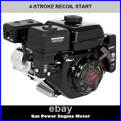 NEW 7.5HP Gas Engine Electric Start Side Shaft Motor OHV Gasoline Engine 3600RPM