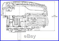NEW Briggs 125P02-0002-F1 875 Series Professional Engine 7/8 x 3-5/32 Shaft