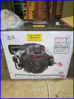 NEW Predator 22 HP (670cc) V-Twin Horizontal Shaft Gas Engine EPA