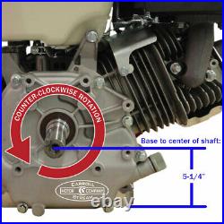 New 13HP Gas Engine Side Shaft E-Start 13 HP Carroll Stream Motor Company 389cc