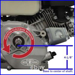 New, OPEN BOX- 6.5HP Gas Engine Electric Start 212cc Side Shaft Carroll Stream