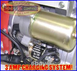 New, OPEN BOX- 6.5HP Gas Engine Electric Start 212cc Side Shaft Carroll Stream