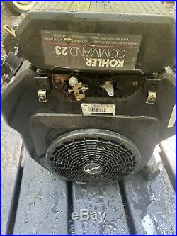 Nice Used Kohler Command CV23v 23hp Vert. Shaft ENGINE 1 X 3 3/16