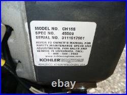 No Shipping Kohler Command 16hp Horizontal Shaft Engine In Running Condition
