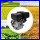 OHV Horizontal Shaft Gas Engine Recoil Start 4-Stroke Gasoline Motor 420cc 15HP