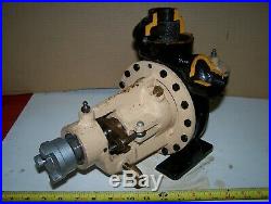 Old AURORA PUMP CO Salesman Sample Cutaway Model Hit Miss Gas Engine Water Pump