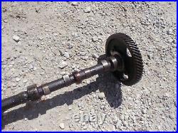 Oliver 77 tractor gas engine motor camshaft cam shaft & drive gear 190026