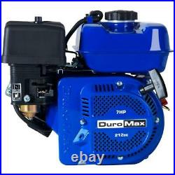Portable 7 HP 3/4 inch Shaft Gas-Powered Recoil Start Engine 4 Stoke 1 Gal. Tank
