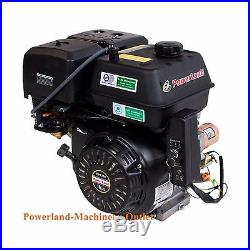 PowerLand PD420E 16HP Gas Engine Electric Start-Horizontal Shaft