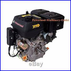 PowerLand PD420E 16HP Gas Engine Electric Start-Horizontal Shaft