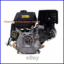 PowerLand PD420E 16HP Gas Engine Electric Start-Horizontal Shaft